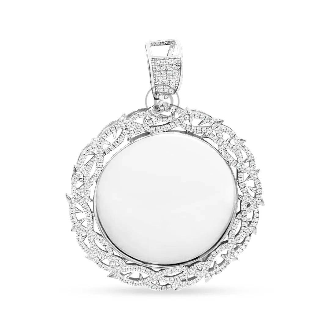 10K Yellow Gold Memory Pendant with 0.68CT Diamonds