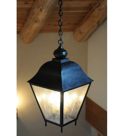 14"Sq Boston Lantern Gothic Pendant