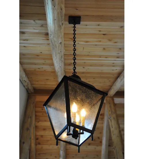 14"Sq Boston Lantern Gothic Pendant