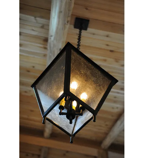 14"Sq Boston Lantern Gothic Pendant