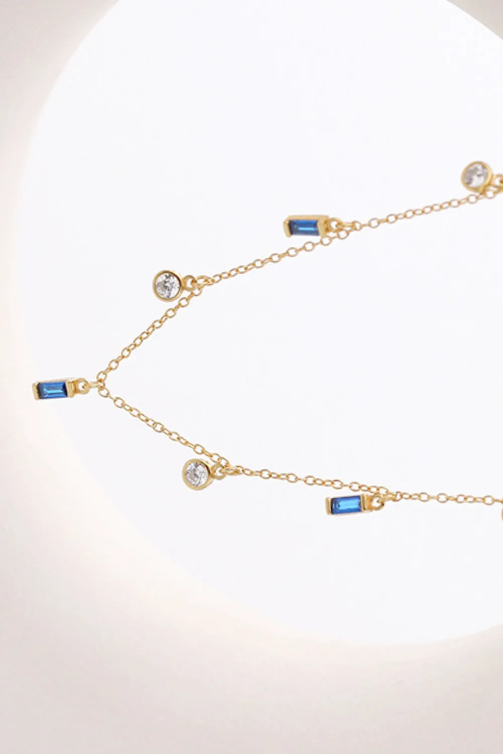 18K Gold Plated Multi-Charm Chain Necklace