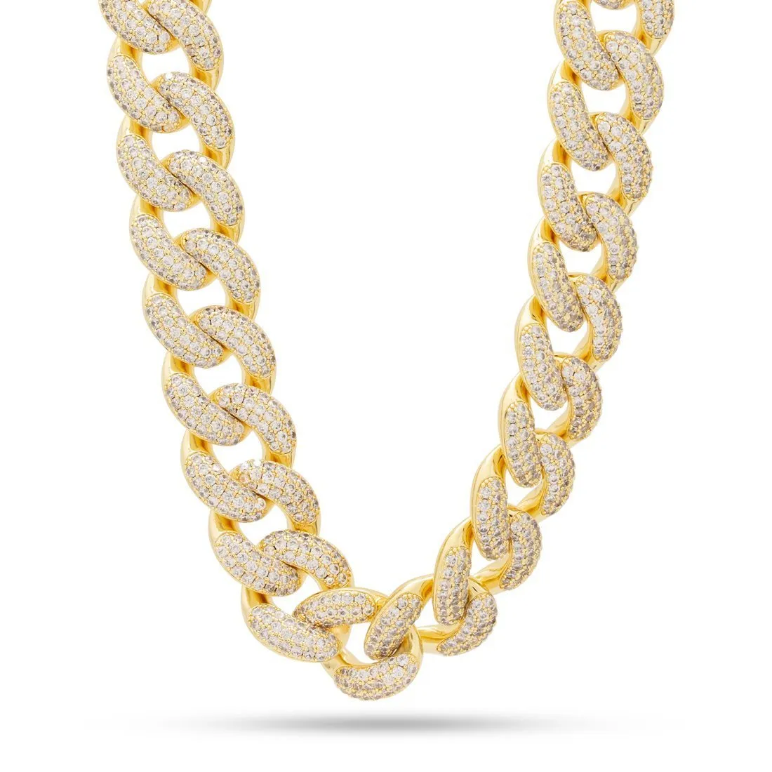 20mm Iced Miami Cuban Chain