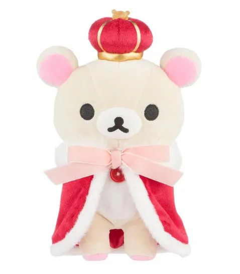 20th Anniversary Edition Korilakkuma Cape and Crown 8 inch Plush US10121