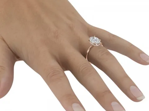 3.02ct Oval Solitaire