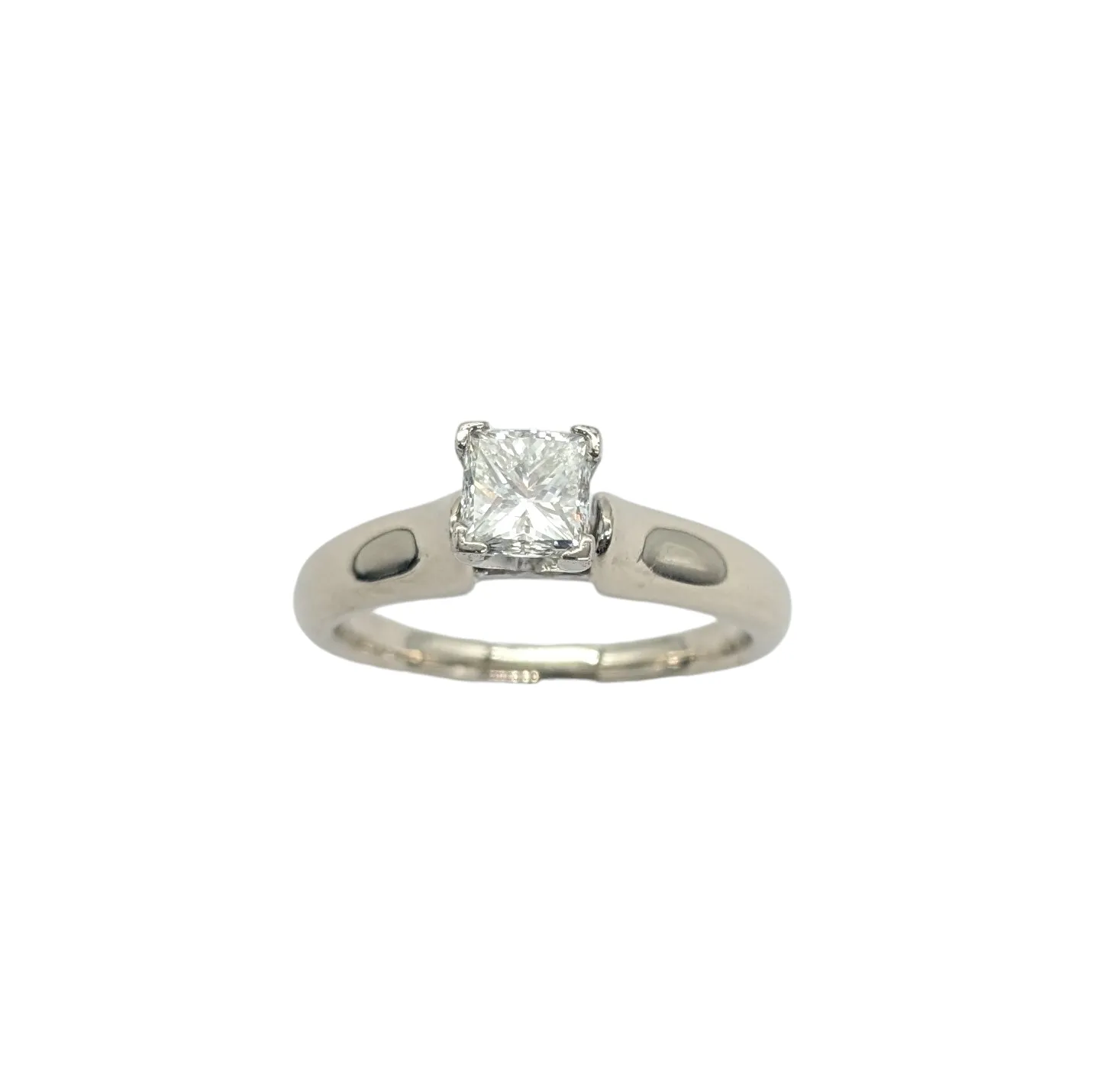 3/4 Carat Princess Cut Diamond Engagement Ring