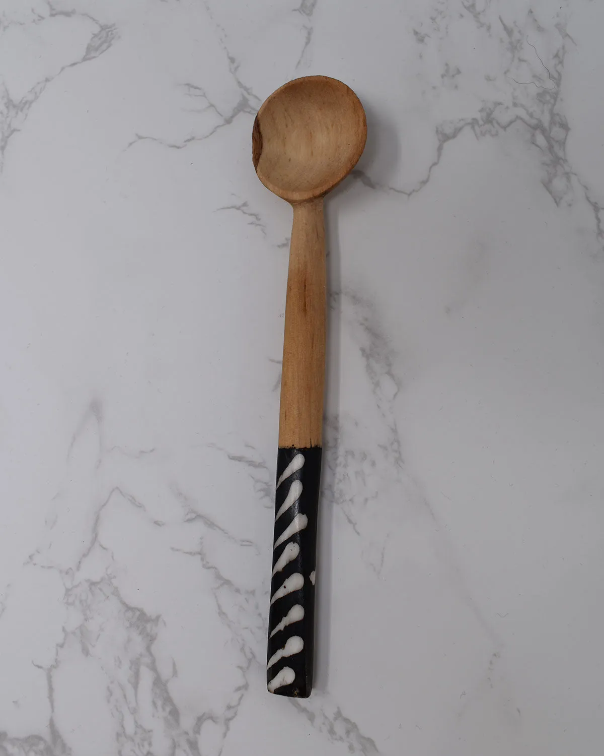 Abraham Wooden Inlaid Coffee Spoon