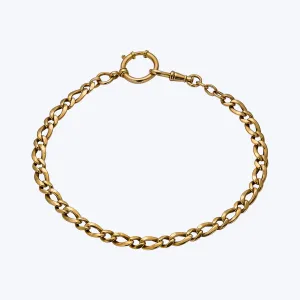 Antique 14K Rose Gold Vest Chain Bracelet