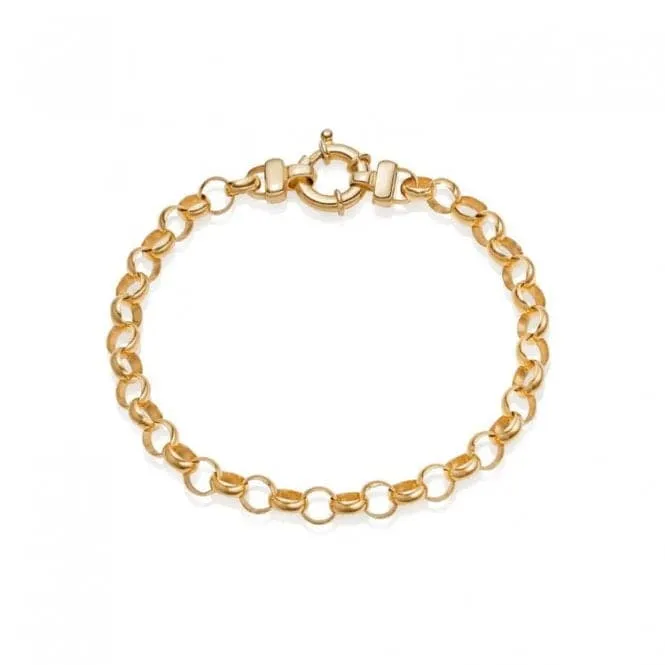 Apollo Chain 18ct Gold Plated Bracelet RBR05_GP