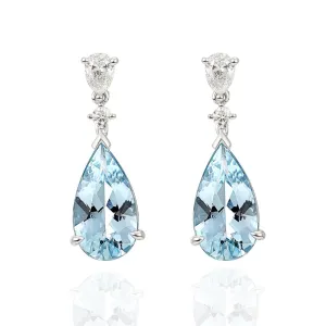 Aquamarine Drop Earrings