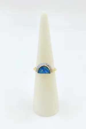 Azurite Selene Ring