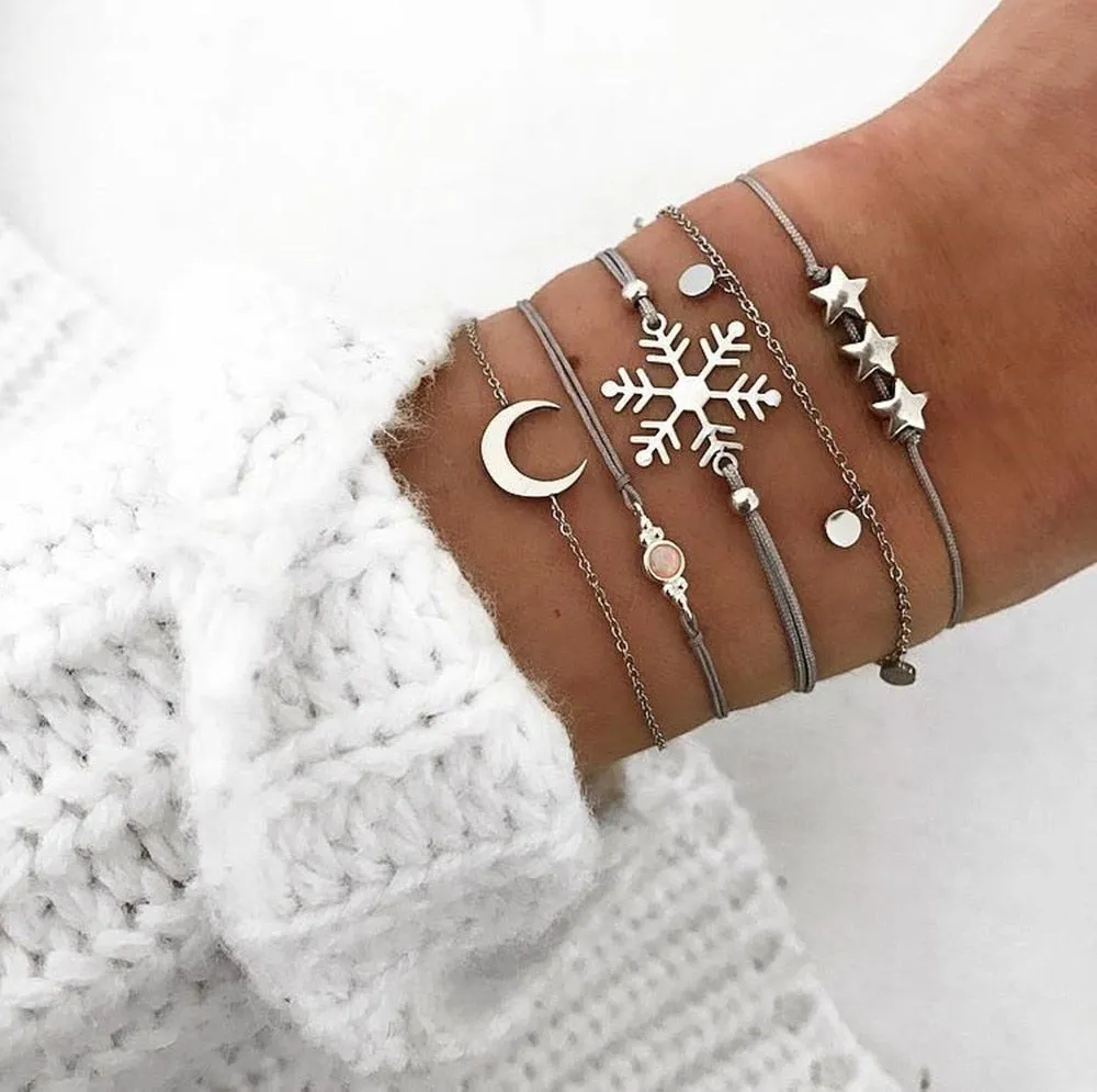 Bohemian Bracelets & Bangles Set