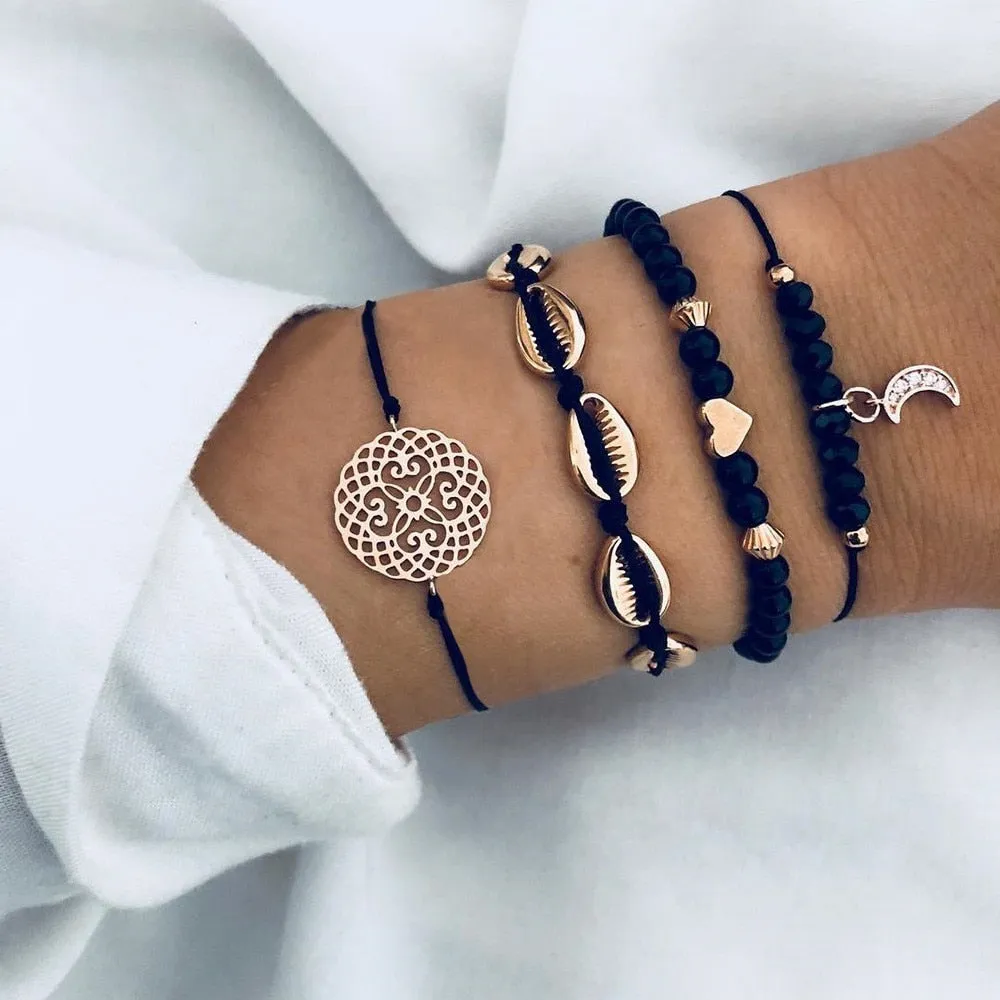 Bohemian Bracelets & Bangles Set