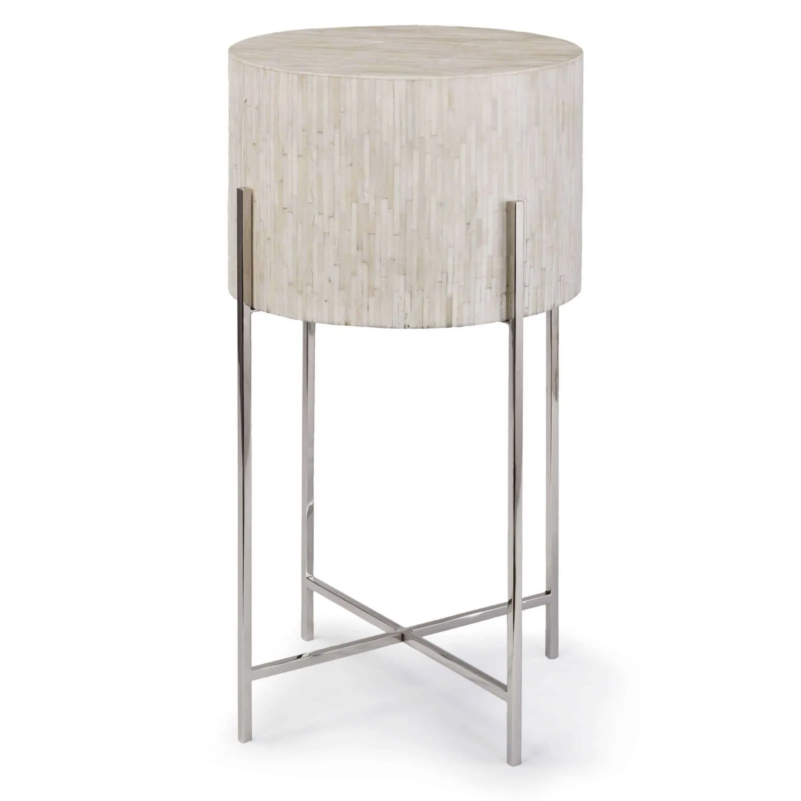 Bone Drum Table (Nickel)