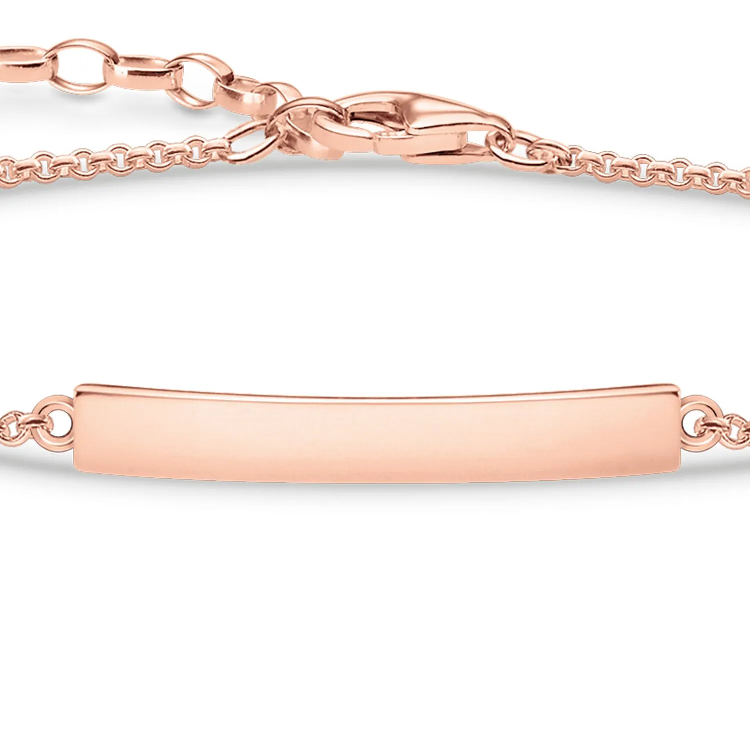 Bracelet Classic With  Heart & Infinity Rose Gold