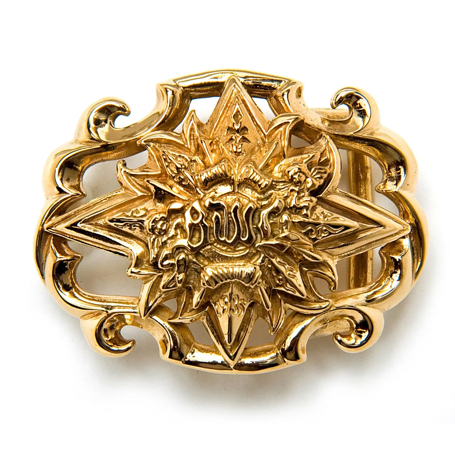 Bronze BWL Nautical Star Buckle