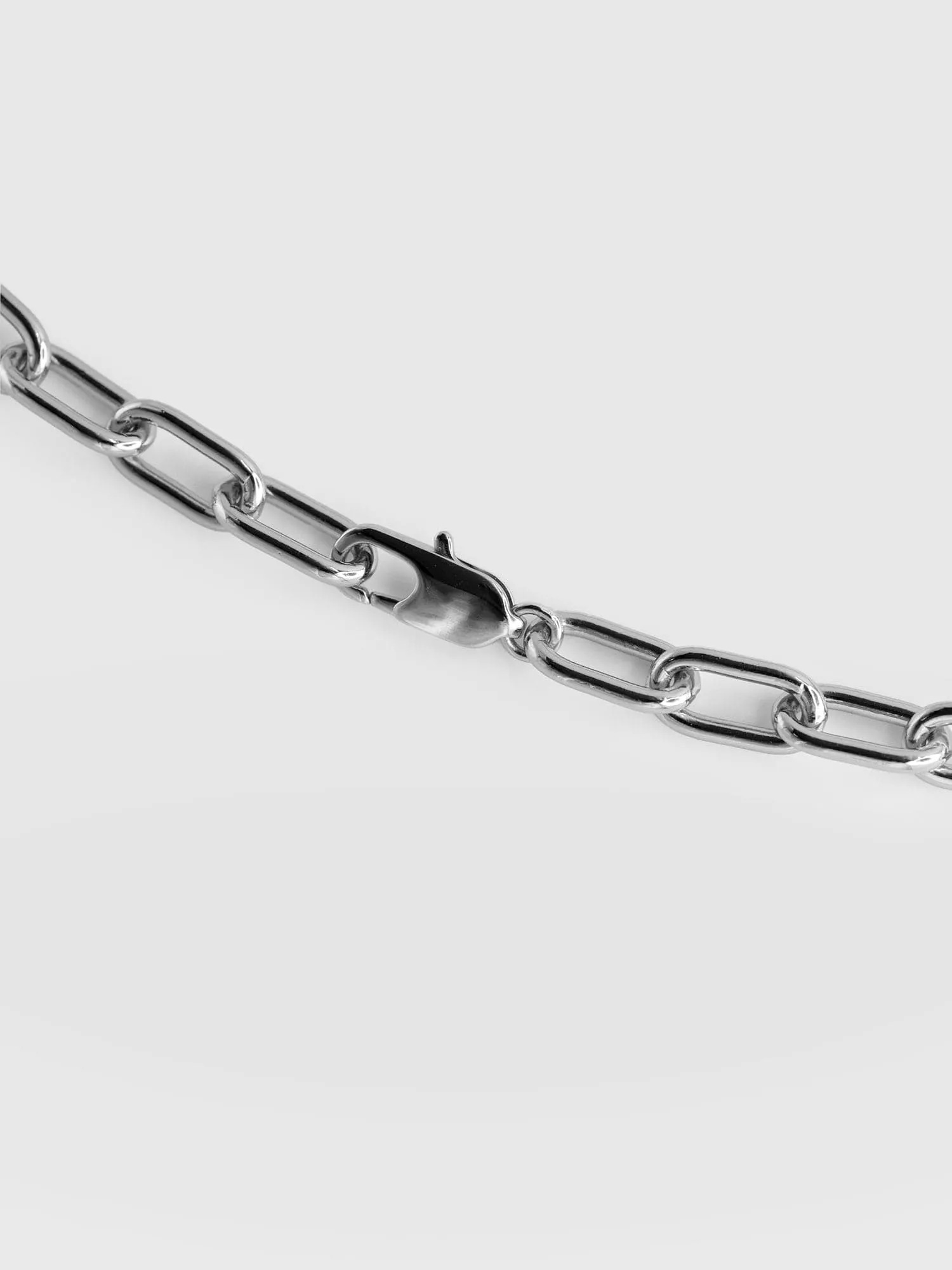 Cable Chain Bracelet - Silver