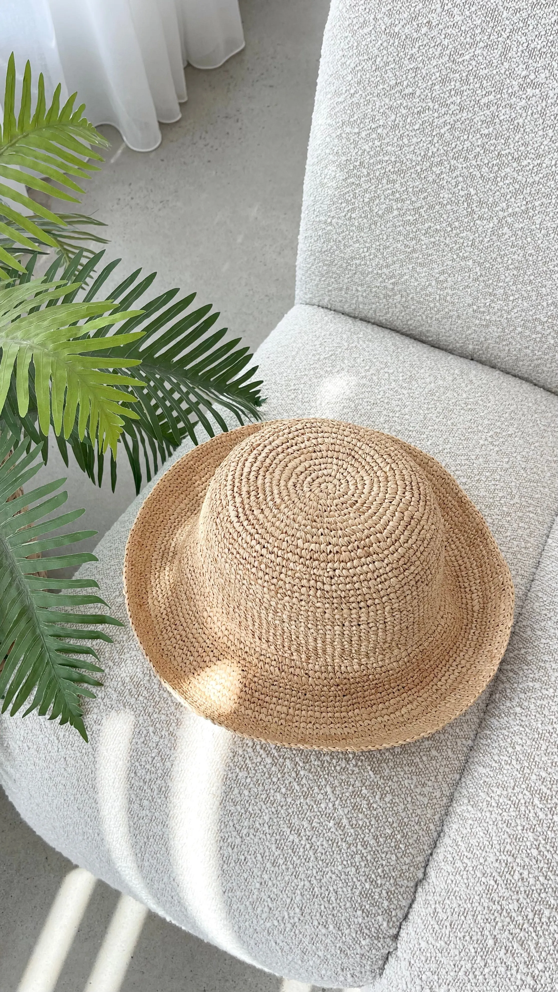 Calantha Hat - Raffia Straw