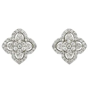 Cassie Clover Stud Earrings | 2ct