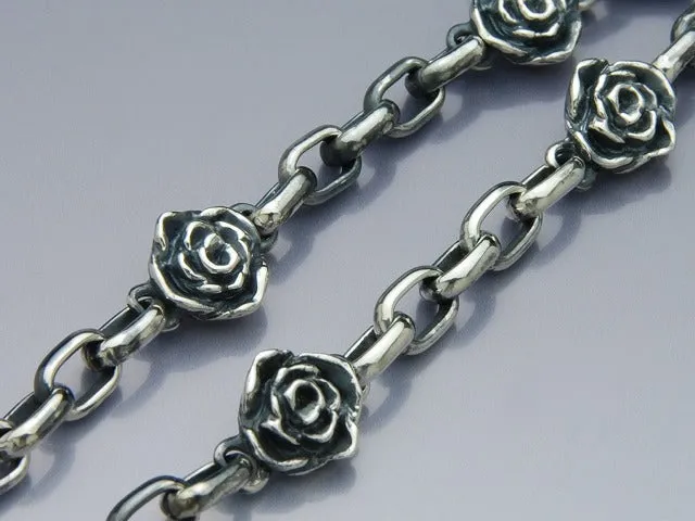 Chain Rose Bracelet