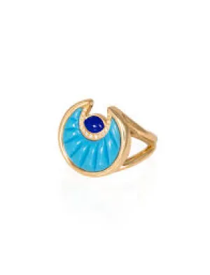 Circus Moon Ring - Small