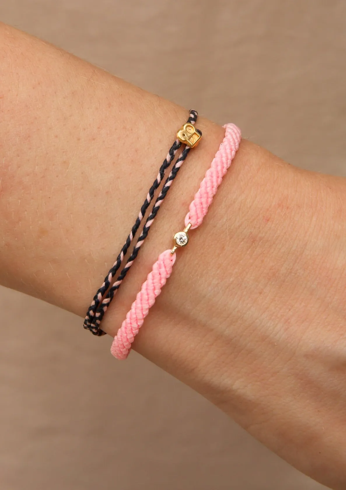 Classic Diamond Bracelet in Cadillac Pink