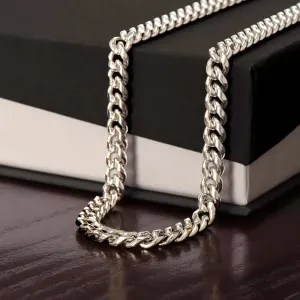 Crafted for Champions: Elevate Their Look with Our Stunning Cuban Link Chain!