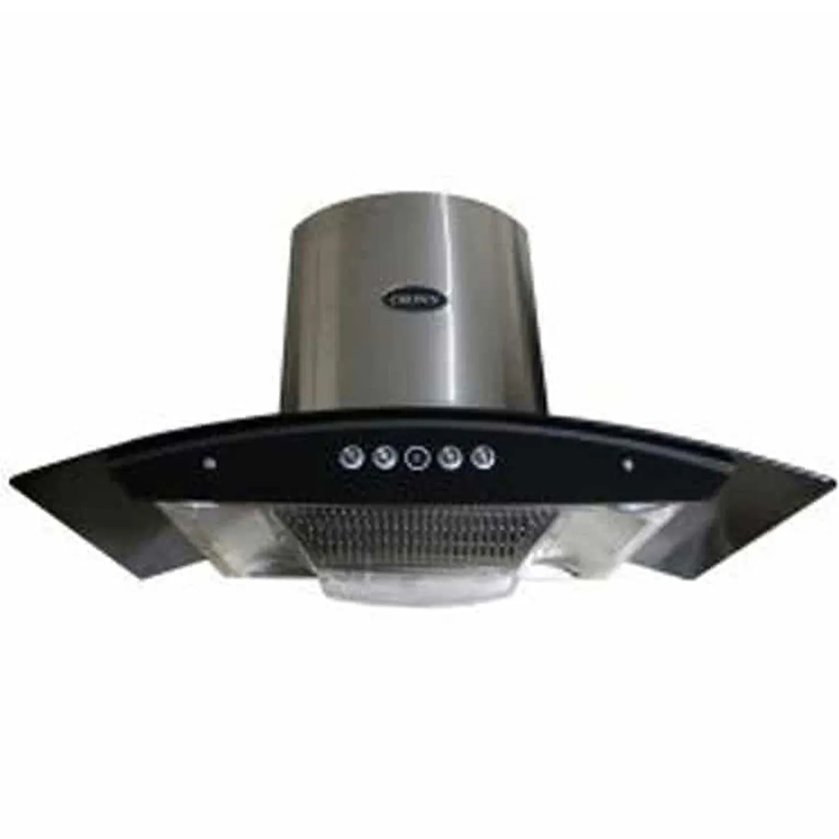 Crown Ahbc-70(10) Range Hood 70Cm Cone Filter With Analog Button Panel – 27 Inch