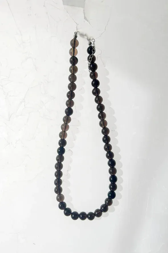 Crushes - Quartz Necklace, Smokey