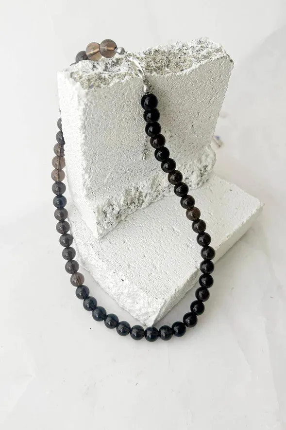 Crushes - Quartz Necklace, Smokey