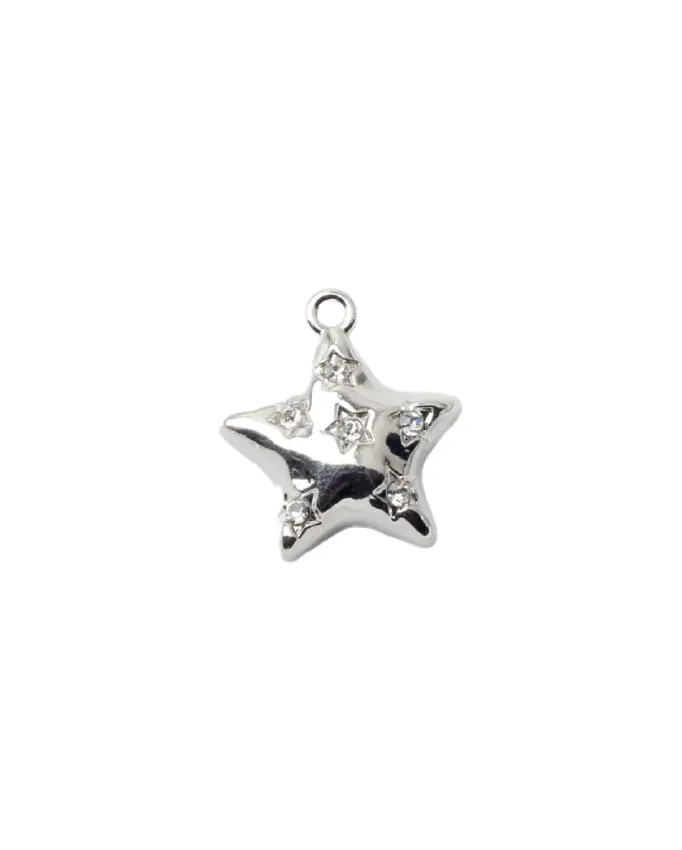 Crystal Star Charm