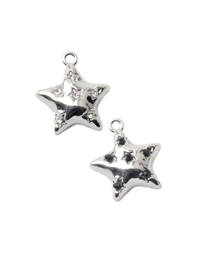 Crystal Star Charm