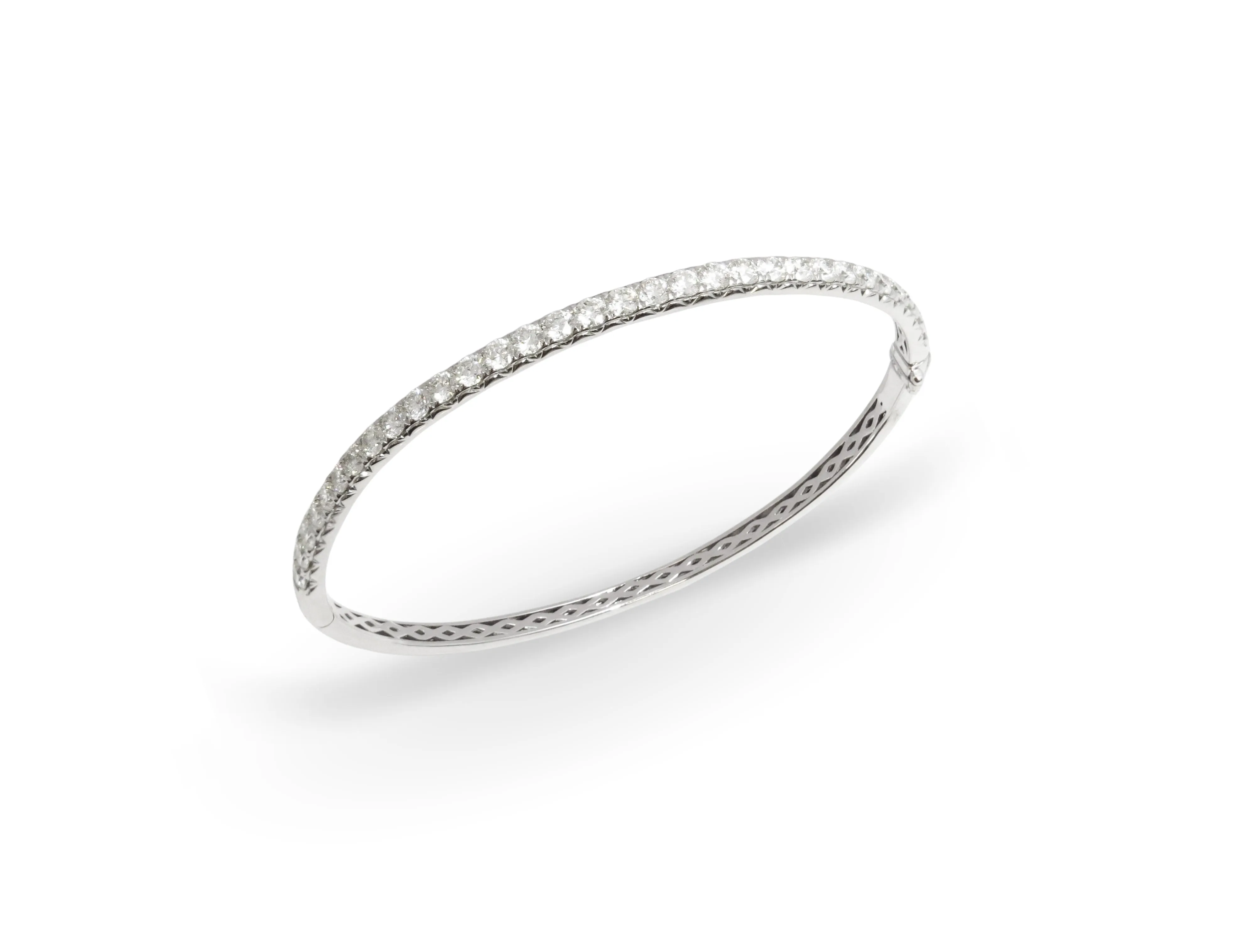 Diamond Bangle Bracelet