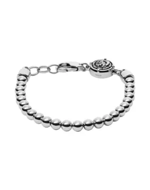 Diesel Man Bracelet Silver -- --