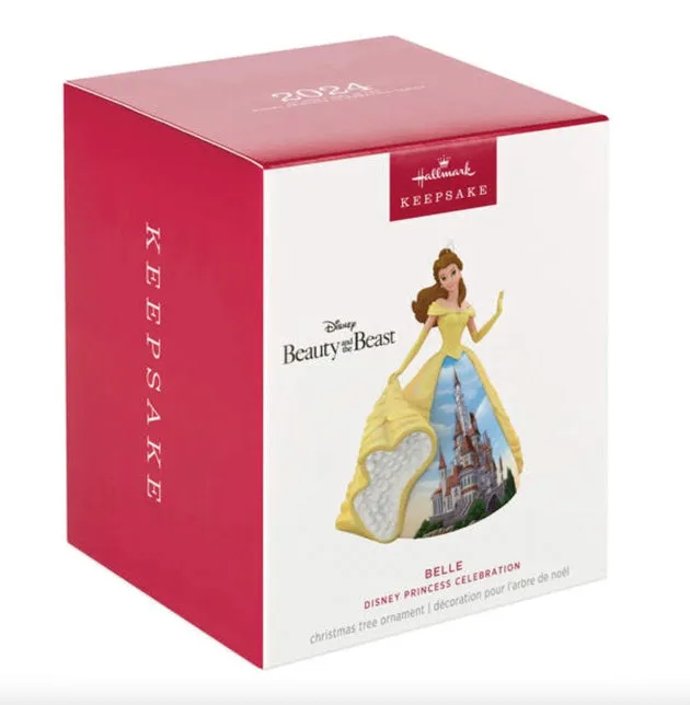 Disney Princess Celebration Belle Porcelain Ornament