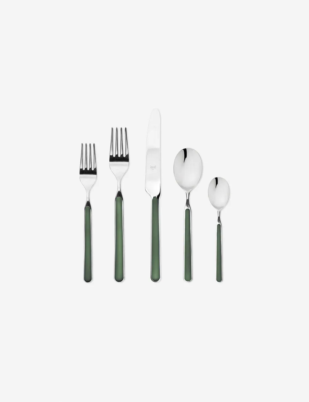 Fantasia Flatware 5-piece set by Mepra