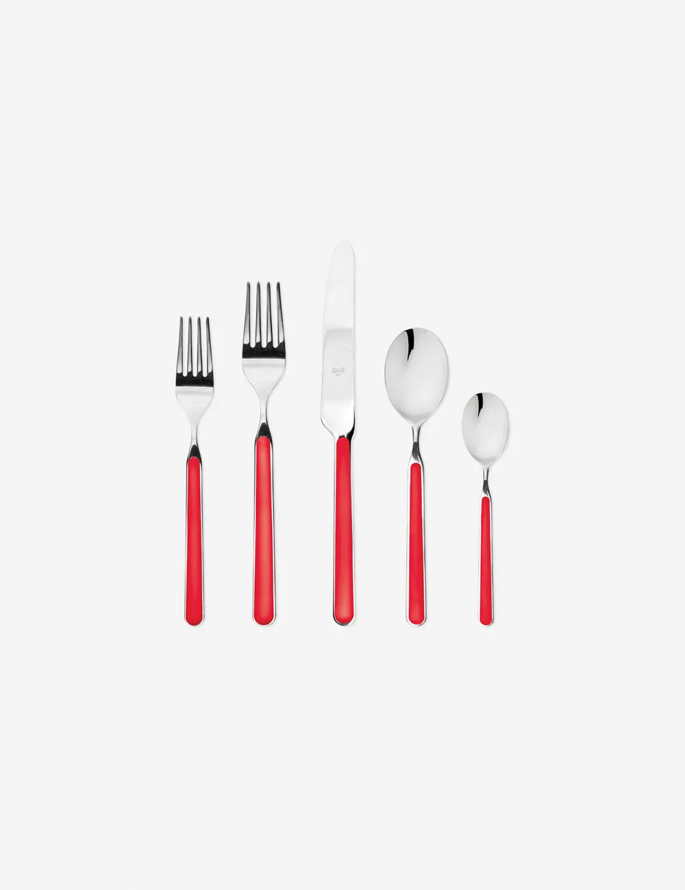 Fantasia Flatware 5-piece set by Mepra