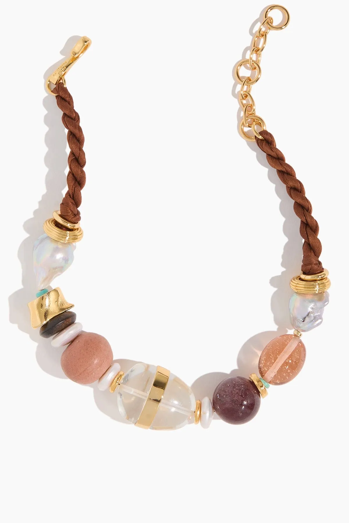 Glass Beach Necklace in Terra Multi