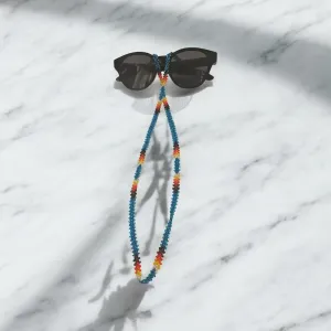 Handmade glasses  chain ( ocean )