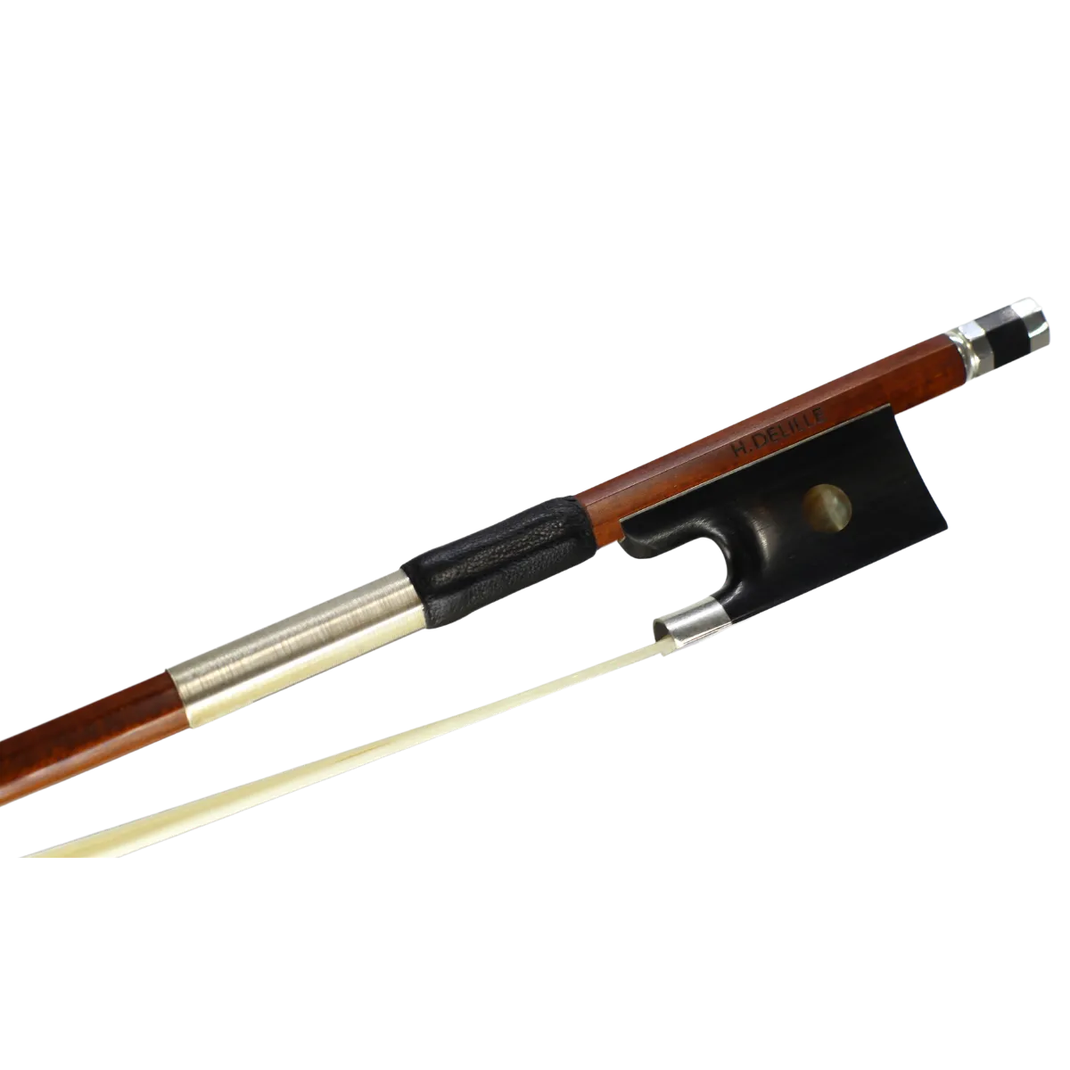 Henri Delille Violin Bow 4/4 - Silver Mounted