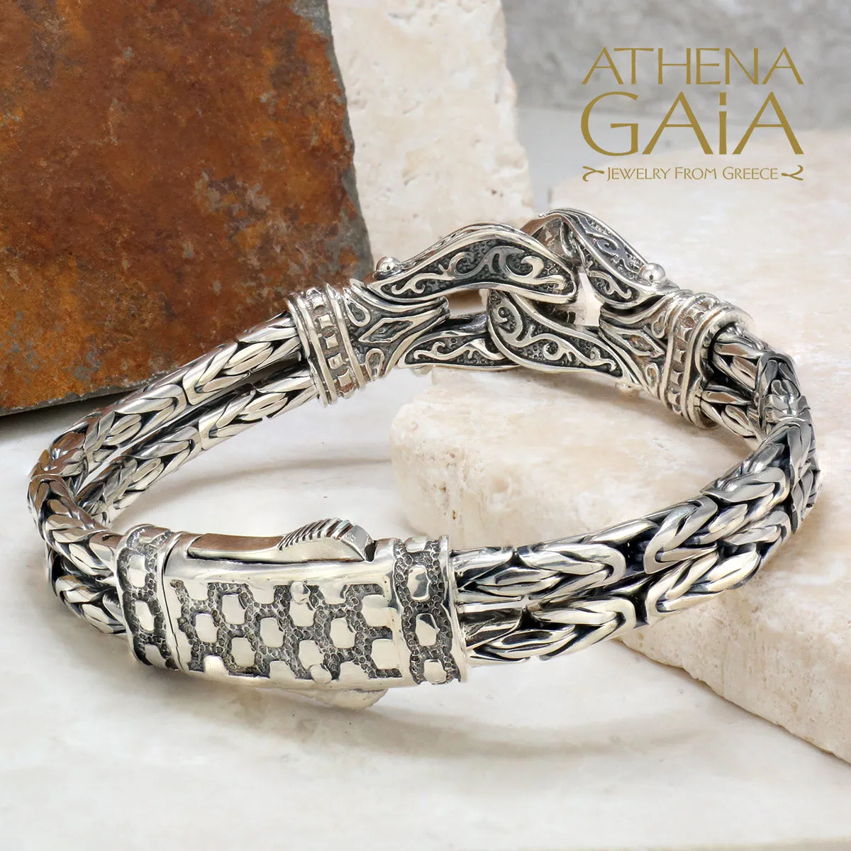 Heracles Knot Byzantine Chain Bracelet