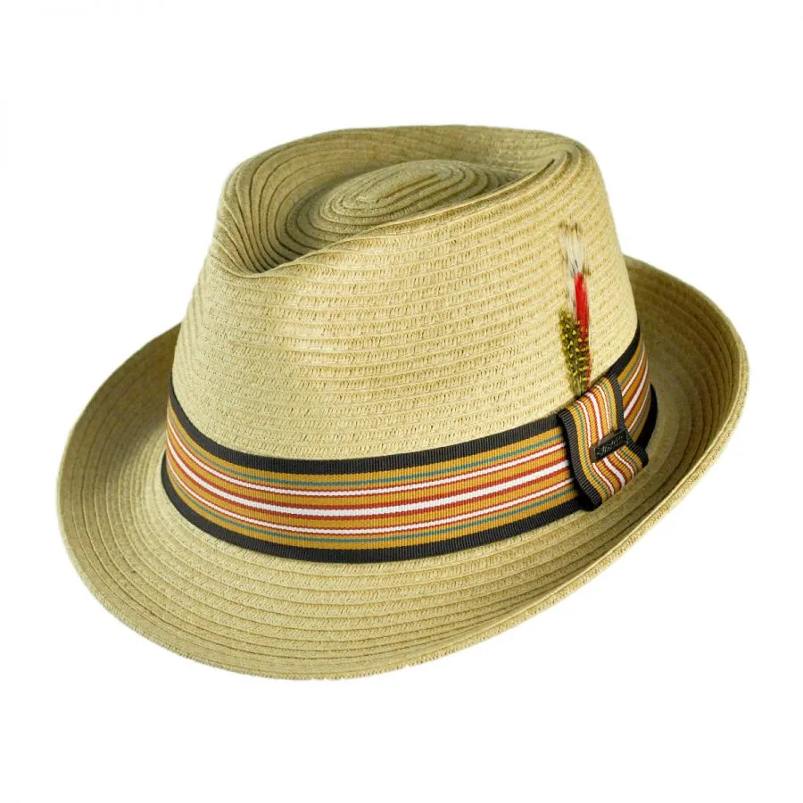 Heritage Classic Fedora Straw Trilby Fedora Hat