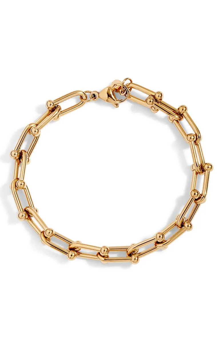 Hook Chain Link Bracelet