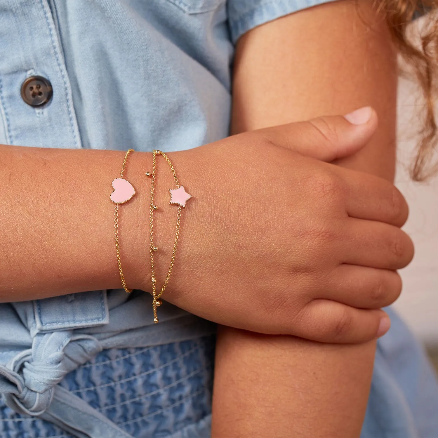 Kids Dainty Ball Bracelet