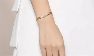 Leaf Chain Bracelet