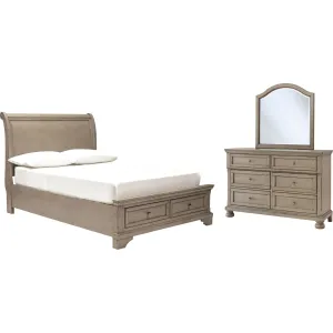 Lettner 5 Piece Full Sleigh Bedroom