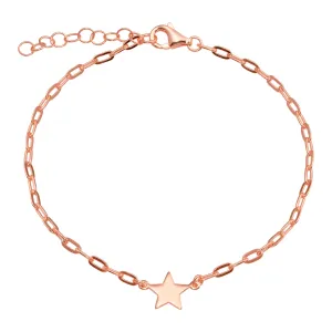 Link Chain with Star Bracelet