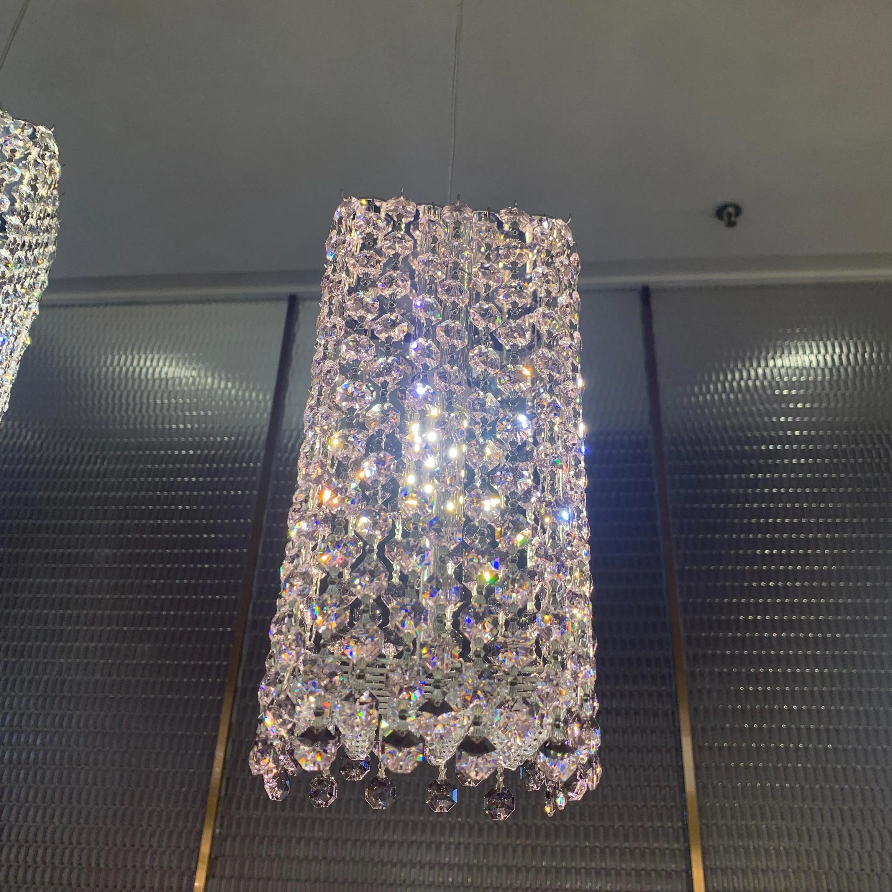 Luxury Crystal Beads Pendant Light Fixture for Dining Room