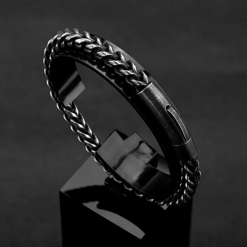 Mattias Stainless Steel Chain Bracelet