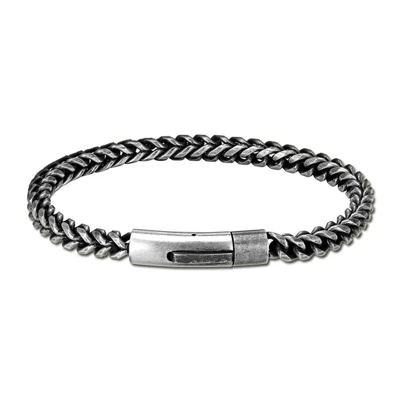 Mattias Stainless Steel Chain Bracelet