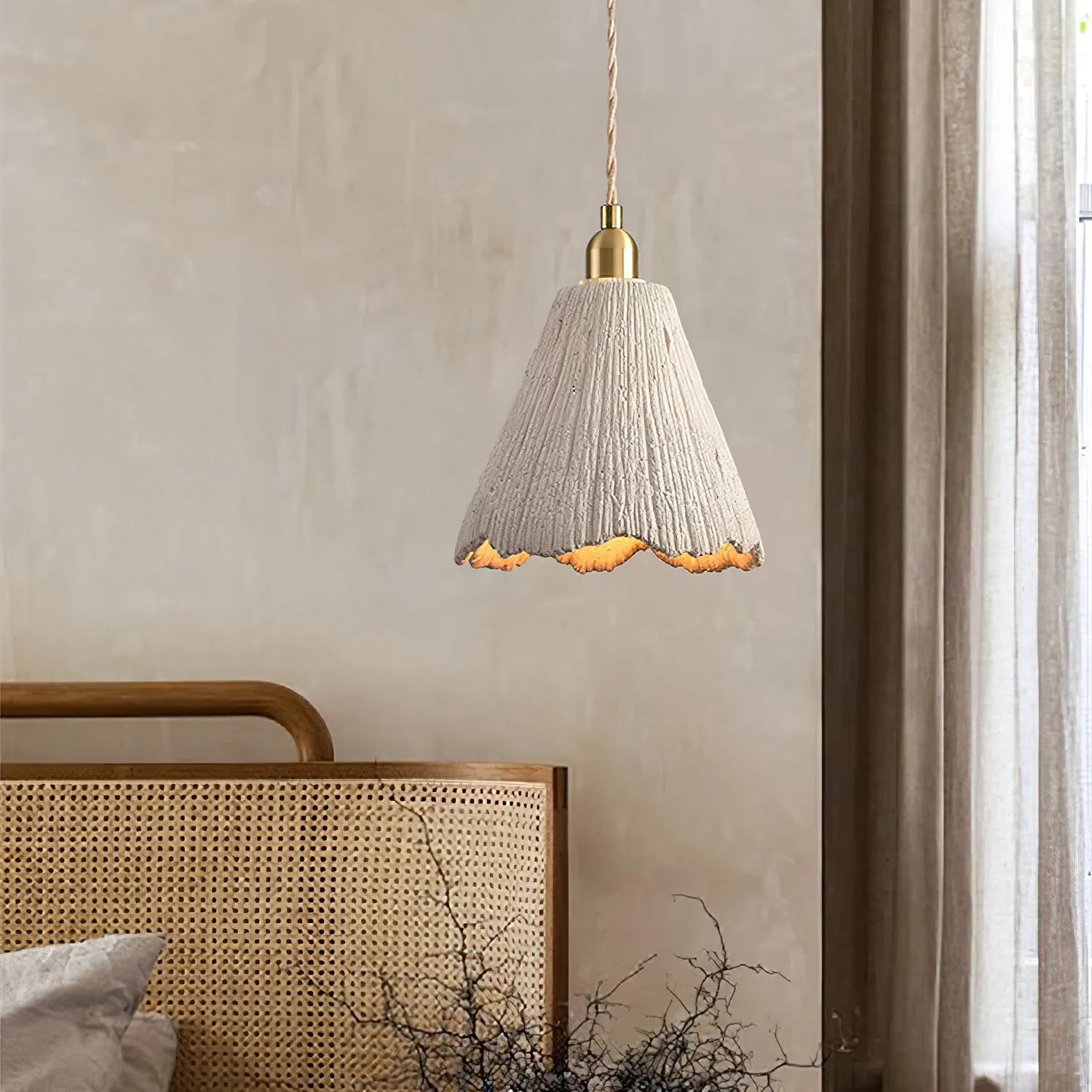 Microcement Pendant Lamp